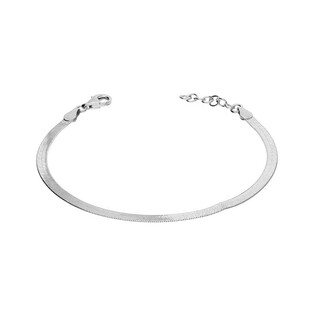 Bransoleta srebrna taśma NI XBR09682 ROD próba 925
