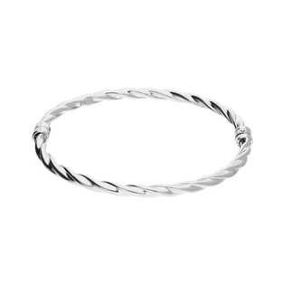 Bransoleta srebrna bangle skręcana/szufladka NI BRN25857C ROD próba 925