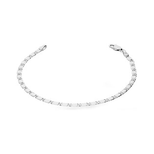 Bransoleta srebrna z blaszkami BC 1766-040 ROD próba 925
