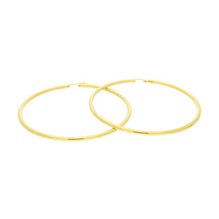 Kolczyki złote kółka rurka 60 mm AR BSC1-XTE0002.5-60-SL próba 585