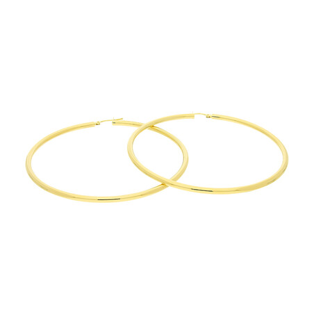 Kolczyki złote kółka rurka 60 mm AR BSC1-XTE0002.5-60-SL próba 585