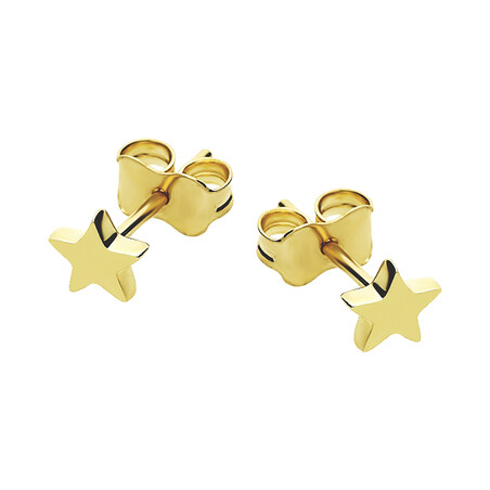 Kolczyki złote gwiazdki/sztyft  AR X3E11818-GW próba 375