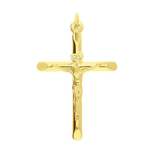 Krzyżyk złoty z wizerunkiem Pana Jezusa CB C-503M próba 333