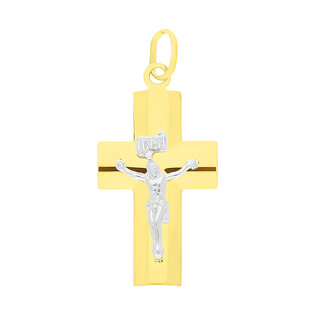 Krzyżyk złoty z wizerunkiem Pana Jezusa CB C-886 próba 333