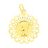 Medalik złoty główka Matki Boskiej w ażurowym kółku CB M-0724 próba 585