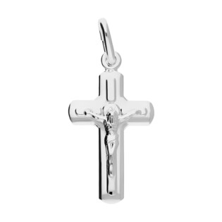Krzyżyk srebrny z wizerunkiem Pana Jezusa NI CI1892D próba 925