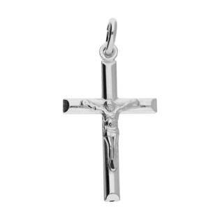 Krzyżyk srebrny z wizerunkiem Pana Jezusa NI CI1935 ROD próba 925