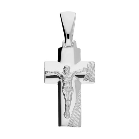 Krzyżyk srebrny z wizerunkiem WB NI XCI01911 próba 925