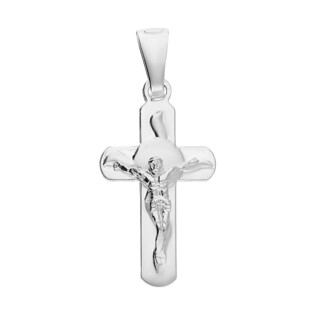 Krzyżyk srebrny z wizerunkiem Pana Jezusa NI XCI01914 próba 925