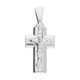 Krzyżyk srebrny z wizerunkiem Pana Jezusa WB NI XCI01941 próba 925