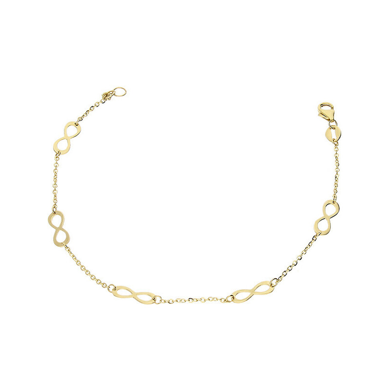 Bransoleta złota infinity x5/rolo OS 129-L305-BR-CL próba 585