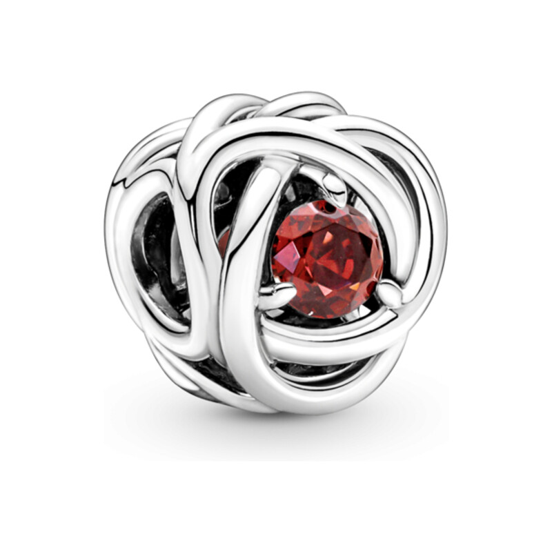 Charms Pandora Czerwony symbol wieczności PE 790065C01 próba 925