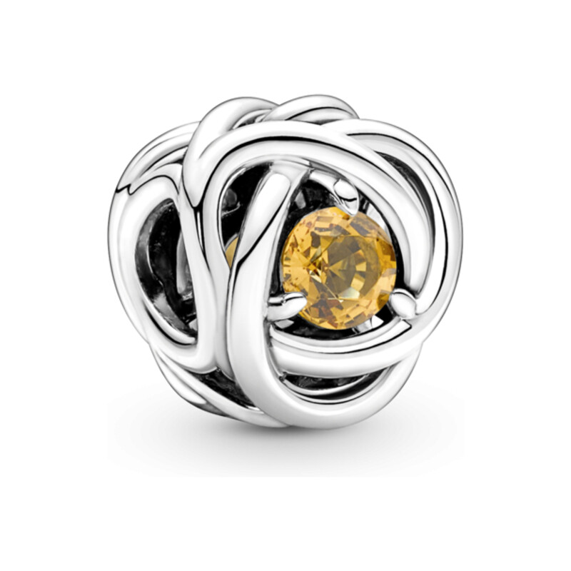 Charms Pandora Miodowy symbol wieczności PE 790065C04 próba 925