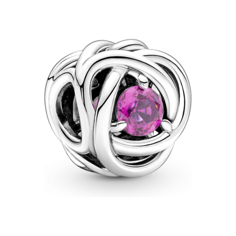 Charms Pandora Różowy symbol wieczności PE 790065C05 próba 925