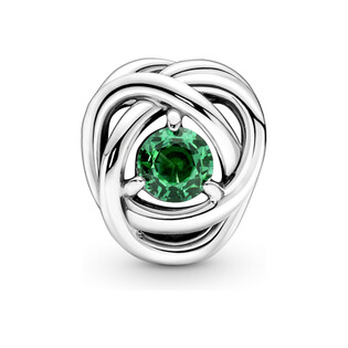 Charms Pandora Zielony symbol wieczności  PE 790065C08 próba 925