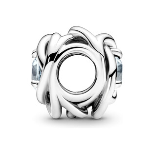 Charms Pandora Błękitny symbol wieczności  PE 790065C09 próba 925