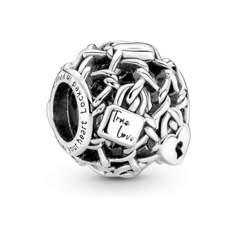 Charms Pandora Ażurowe łańcuszki z kłódkami PE 790071C00 próba 925