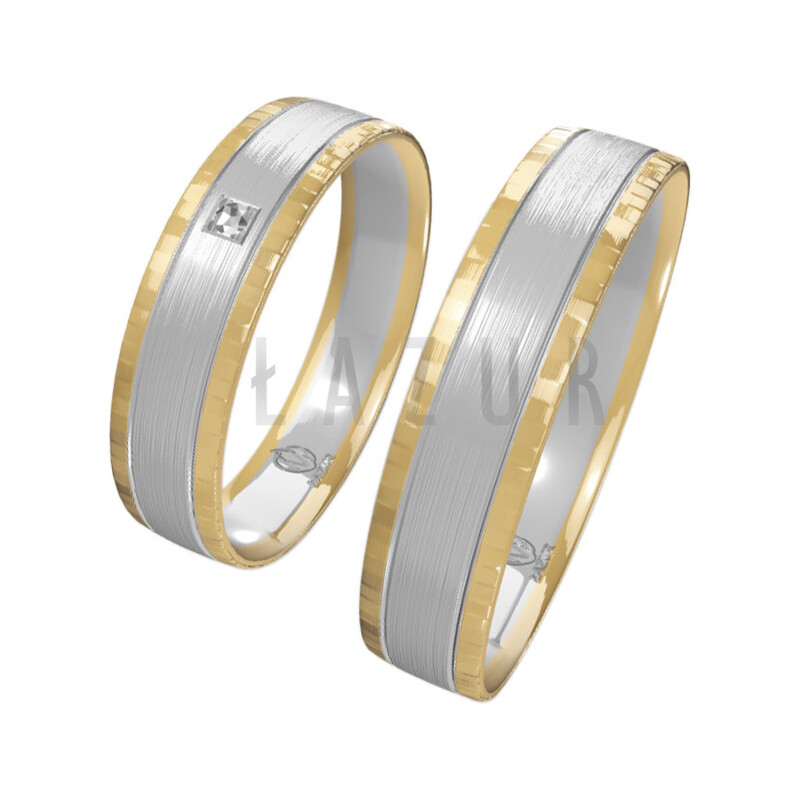 Obrączka Obrączki Ślubne LA B10 próba 585