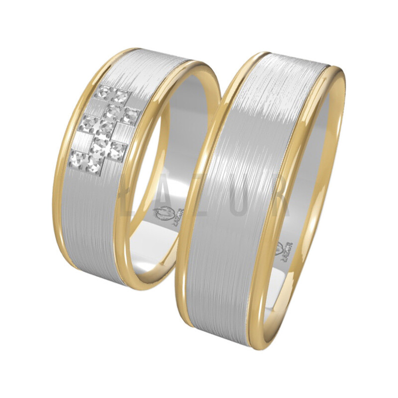 Obrączka Obrączki Ślubne LA B49 próba 585