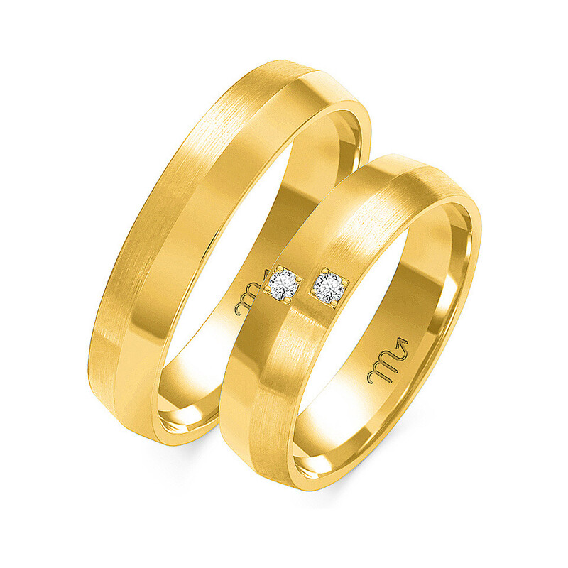 Obrączki ślubne ZO O-99 próba 585