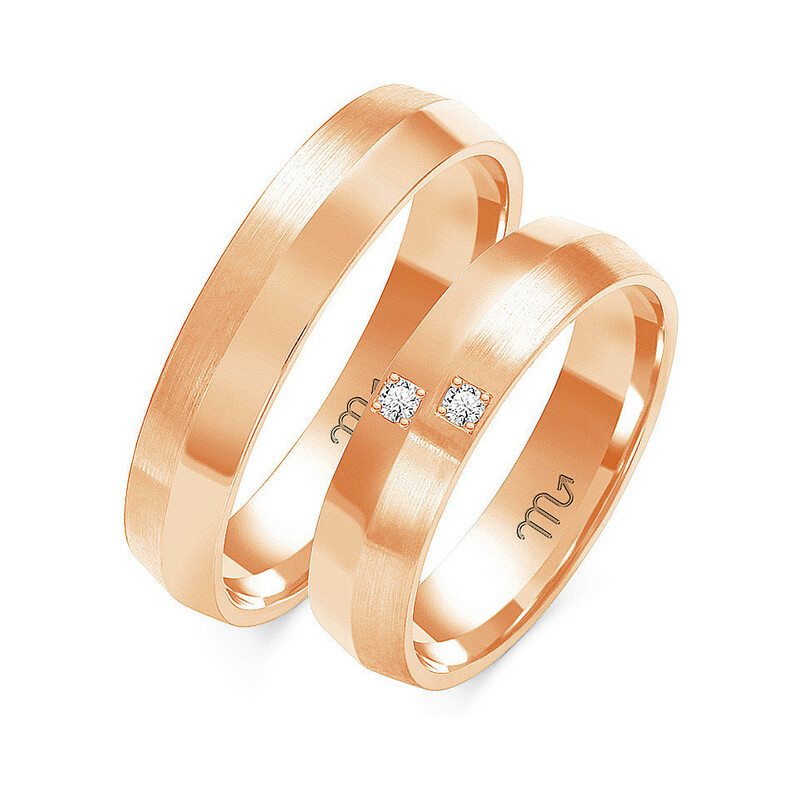 Obrączki ślubne ZO O-99 próba 585