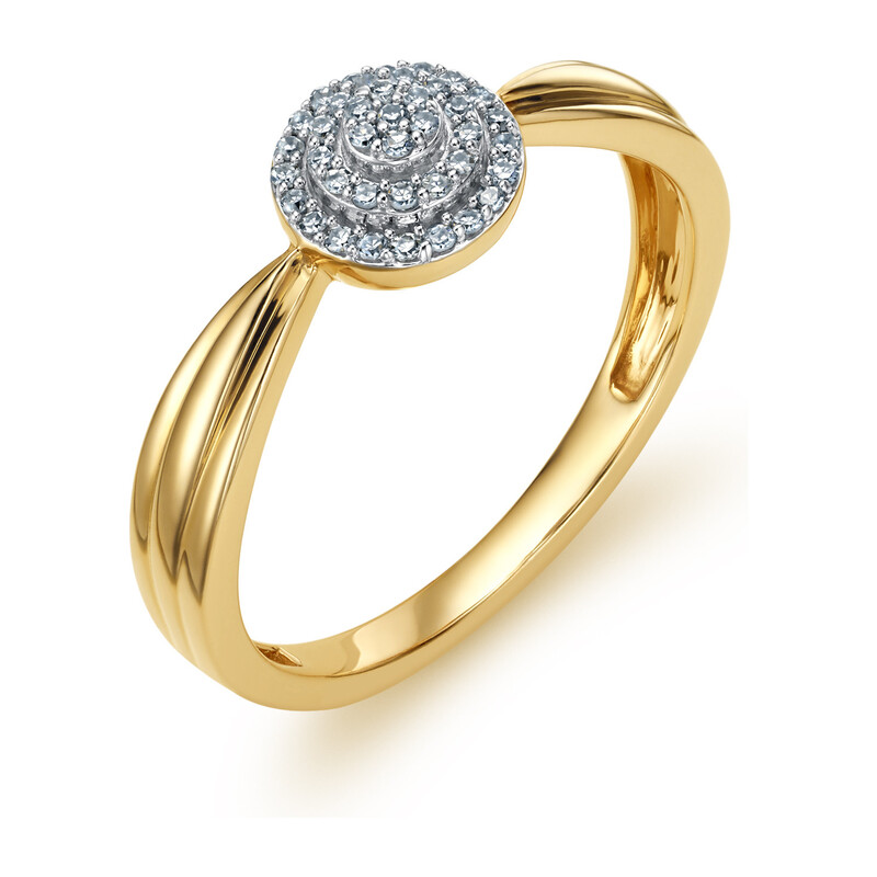 Pierścionek zaręczynowy SWEET z diamentami LC JR10173 Y próba 585