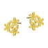 Kolczyki złote kwiatki blask/sztyft AR XE13463 próba 375