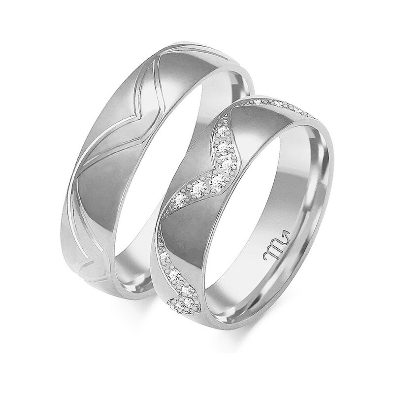 Obrączki ślubne ZO O-149 próba 585