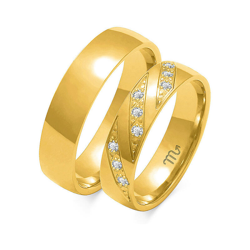 Obrączki ślubne ZO O-136 próba 585