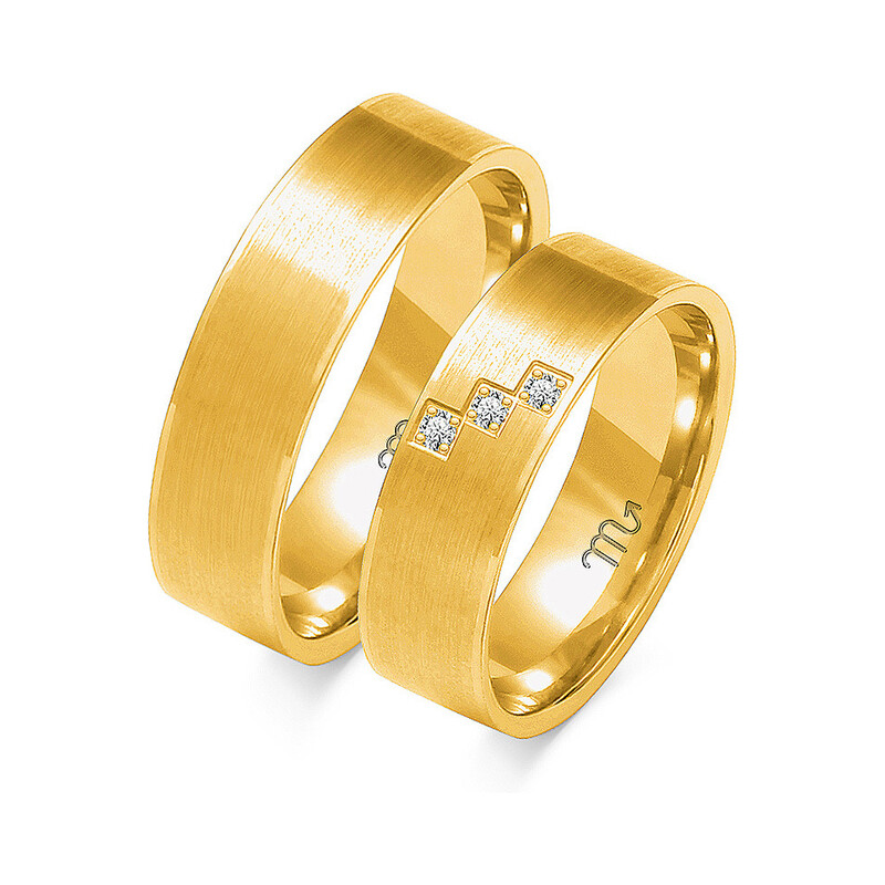 Obrączki ślubne ZO O-119 próba 585