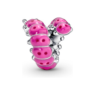 Charms Pandora z uroczą zwiniętą gąsienicą PE 790762C01 próba 925