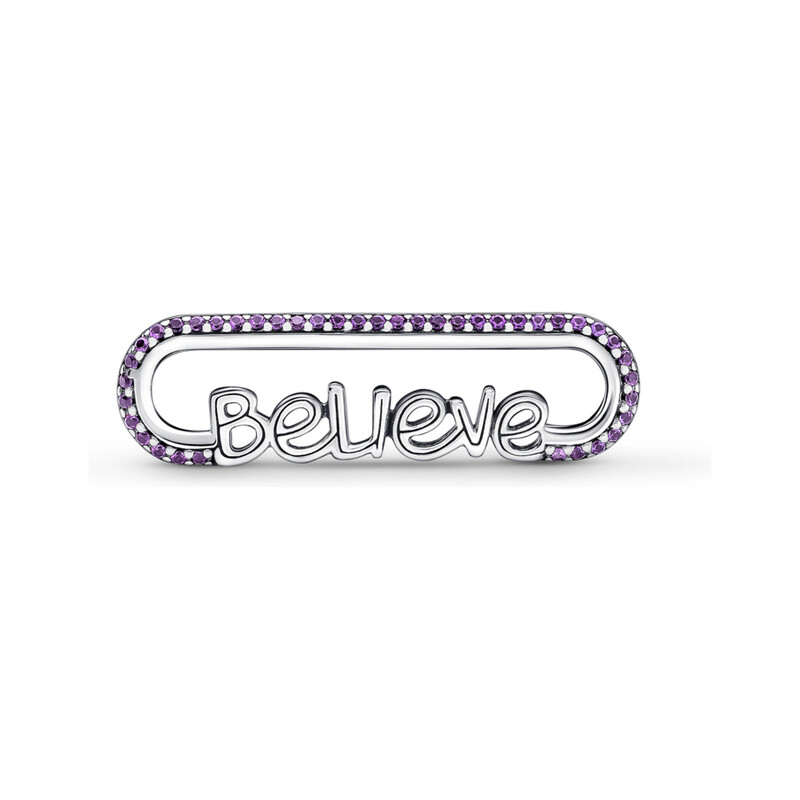 Ozdobne ogniwo Pandora ME Believe PE 790767C01 próba 925