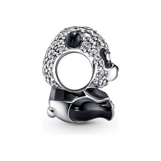 Charms z lśniącą uroczą pandą Pandora PE 790771C01 próba 925