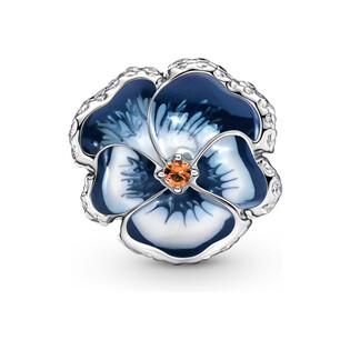 Charms Pandora Błękitny bratek PE 790777C02 próba 925