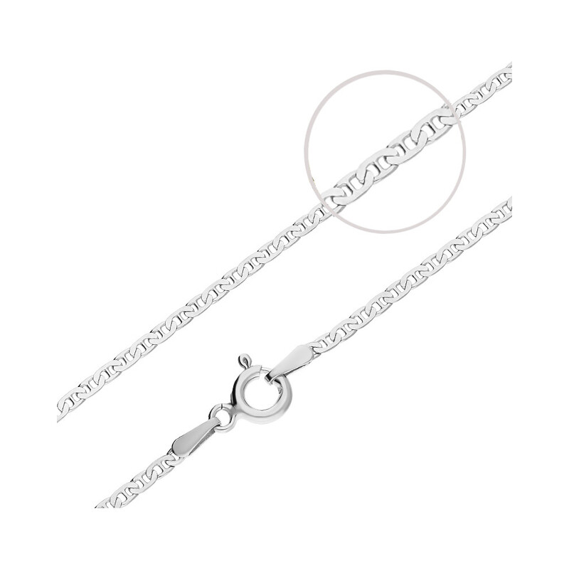 Łańcuszek srebrny marina BC 1410-050 ROD próba 925