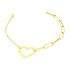 Bransoleta zlota serce ramka/rolo+anker long LP 74U28-N0085-74U28-B0045-Y próba 585