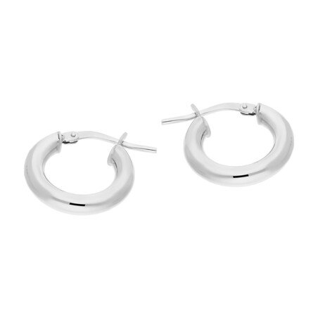 Kolczyki srebrne kółka rurka 10mm/ang.zap NI KDM-10mm-3,00 ANG ROD próba 925