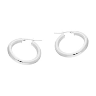 Kolczyki srebrne kółka rurka 20mm/ang.zap NI KDM-20mm-4,00 ANG próba 925