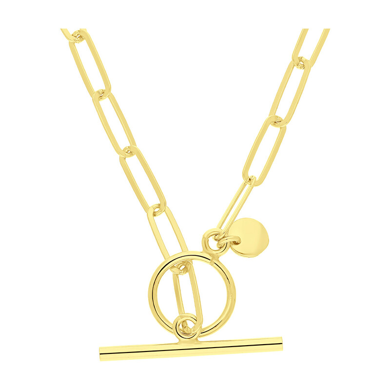 Bransoleta pozłacana anker long/toggle PW404 GOLD próba 925