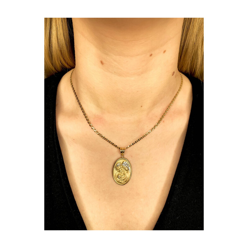 Medalik złoty Święta Rodzina LP 27U23-DP0002-YW-DC próba 585