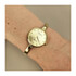 Zegarek złoty okrągły półsztywny MI GENEVE STG003 próba 585