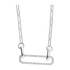 Naszyjnik srebrny CHARMING prostokąt z cyrkoniami/anker long  PW375 próba 925