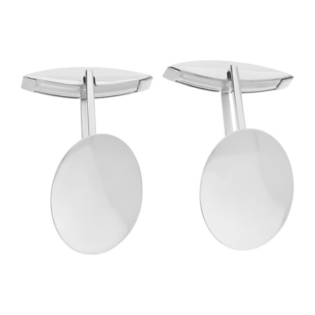 Spinki do mankietów owalne PW416 próba 925