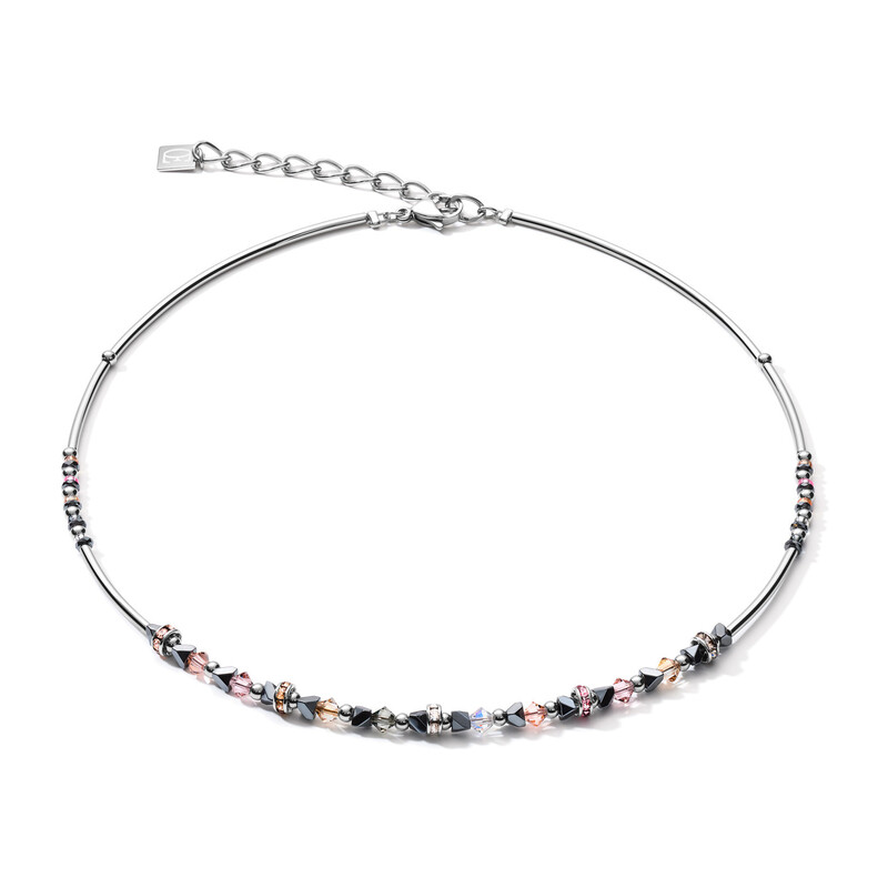 Naszyjnik Coeur De Lion 0227 Peach Rose CT 5082-10-0227