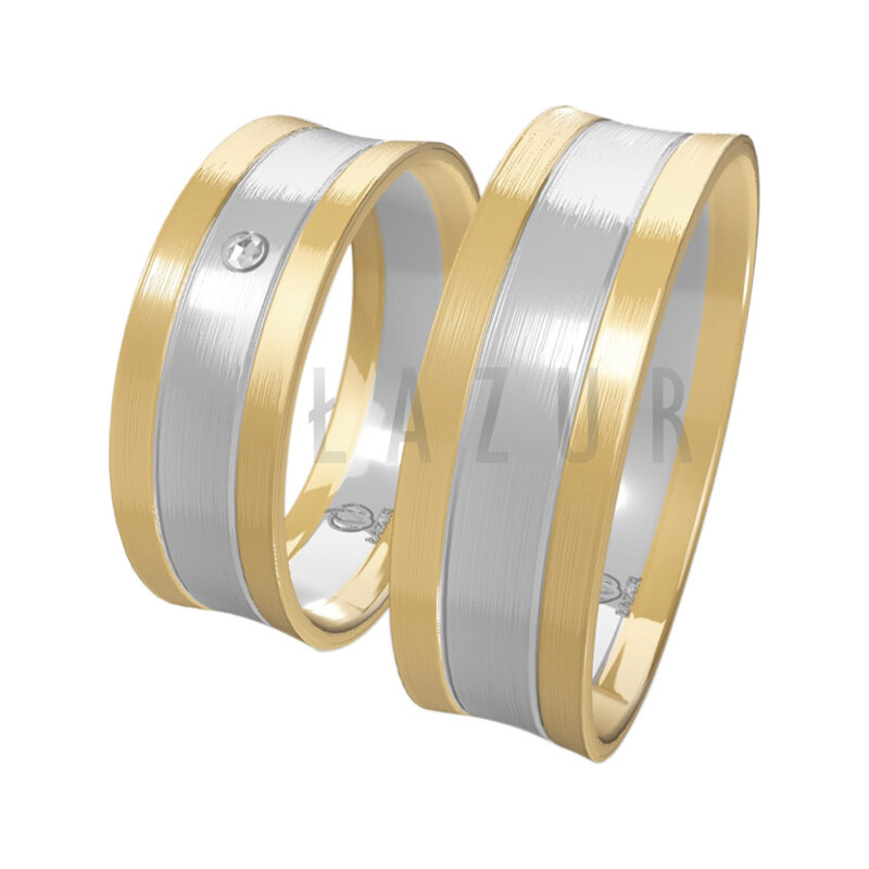 Obrączka Obrączki Ślubne LA S14 próba 585