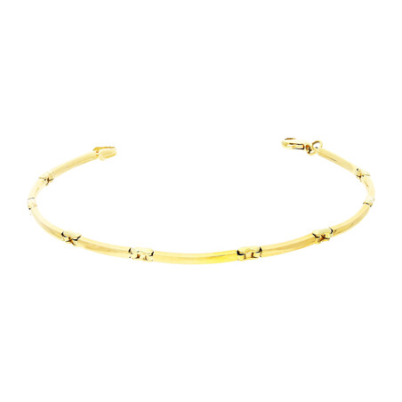 Bransoleta złota gładkie pałki AR X3TBB1297 próba 375