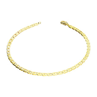 Bransoleta złota cyrkonie w ramkach  MZ T5-B-33-CZ próba 375