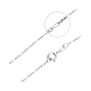 Łańcuszek srebrny figaro NI CAF-ALT 040 ROD próba 925