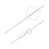 Łańcuszek z białego złota anker OS FD4L 030 b.złoto próba 585