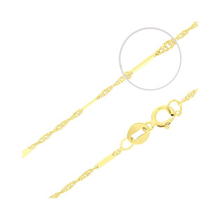 Łańcuszek singapur OS G2SD 020 +blaszka próba 585